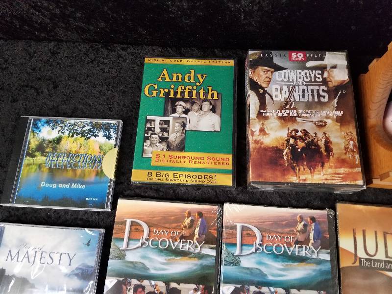 lot 54 image: Lot - Andy Griffith DVDs, Western Movie DVDs, CDs, Etc