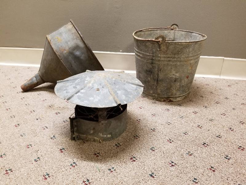 lot 71 image: Lot - Bucket & Funnel