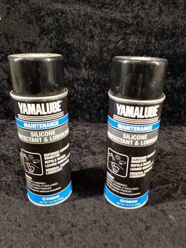 lot 40 image: Lot - (2) Yamalube Silicone Protectant & Lube