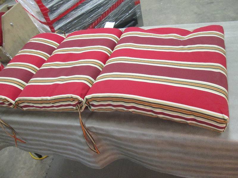 Chili Stripe Outdoor Dining Chair C...