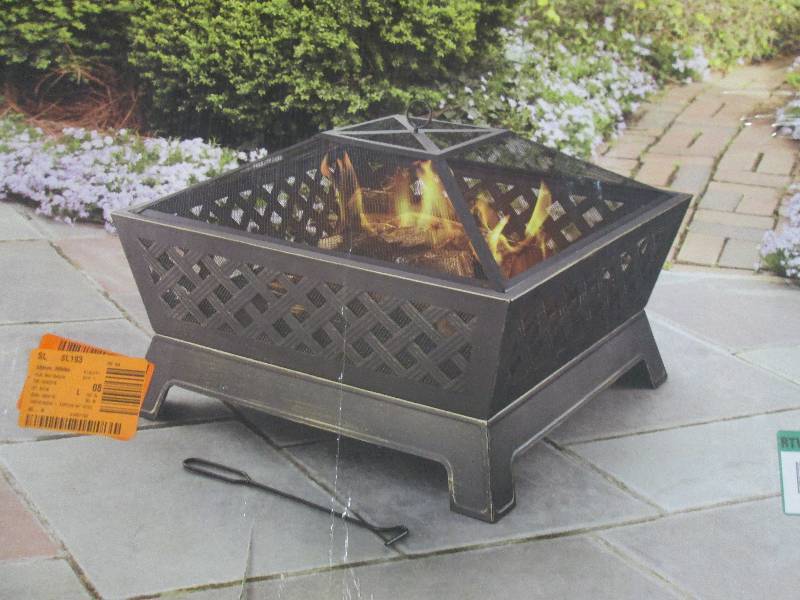 Hampton Bay Tipton 34 in. Steel Dee...