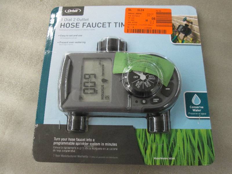 Orbit 2-Outlet Hose Faucet Timer op...