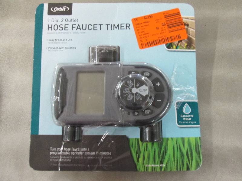 Orbit 2-Outlet Hose Faucet Timer op...