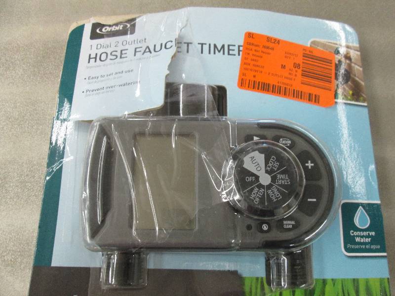 Orbit 2-Outlet Hose Faucet Timer op...