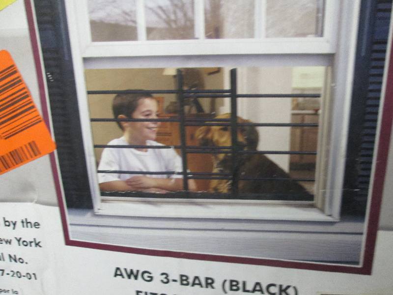 Lot of 3 Grisham Awg 3-Bar Window G...