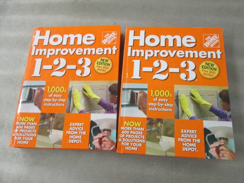 Lot of 2 Home Improvement 1-2-3 wit...