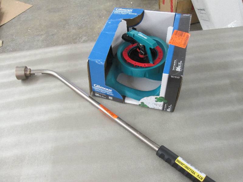 Gilmour Pattern Sprinkler open box ...