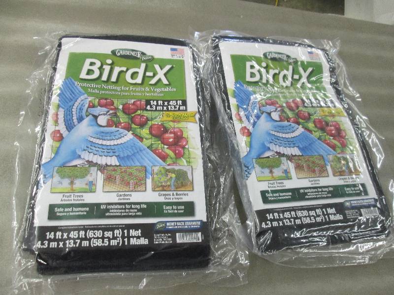 Lot of 2 Bird-X 14 ft. x 45 ft. Dal...