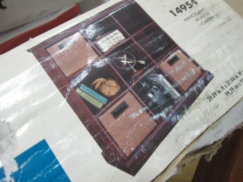 ClosetMaid 37 in. x 39 in. Mahogany...