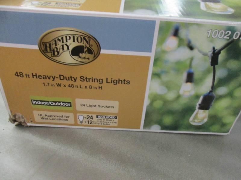 Hampton Bay 48 ft. 24-Socket Incand...