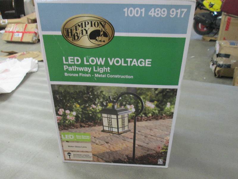 Hampton Bay Low-Voltage LED Bronze ...