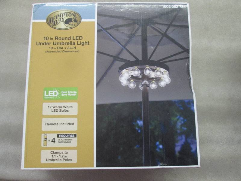 Hampton Bay 10 in. Umbrella Lightin...