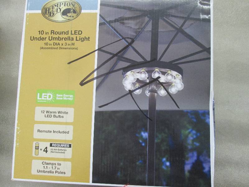 Hampton Bay 10 in. Umbrella Lightin...