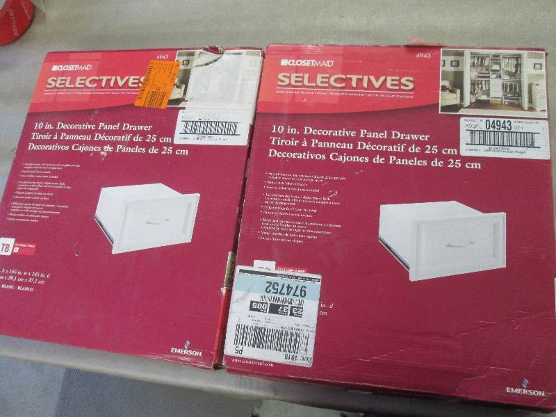 Lot of 2 ClosetMaid 16 in. x 10 in....