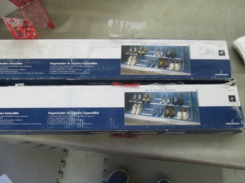 Lot of 2 ClosetMaid ShelfTrack 24 -...