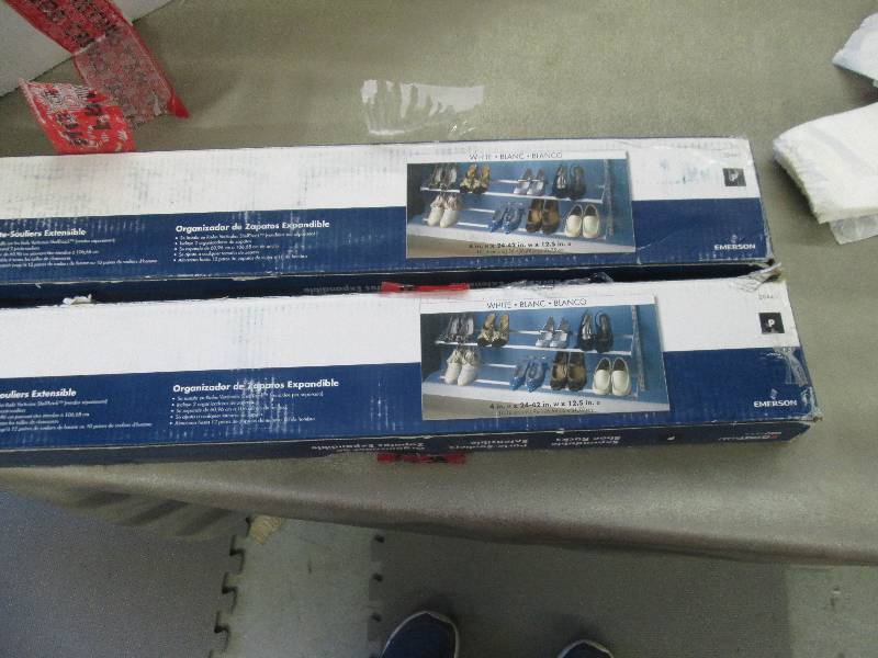 Lot of 2 ClosetMaid ShelfTrack 24 -...