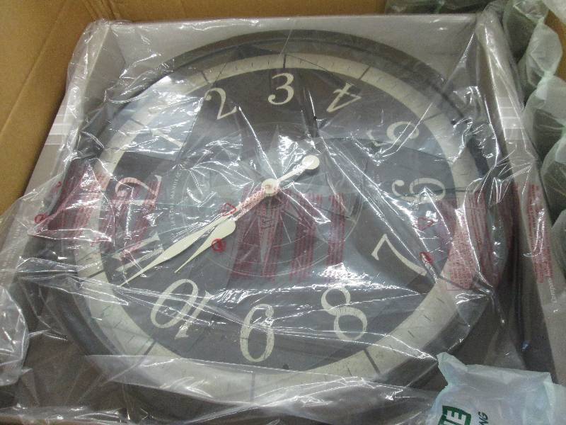 Large Clock -broken face...
