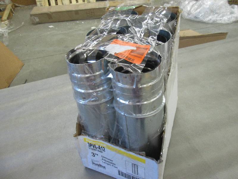 Lot of 6 DuraVent PelletVent 3 in. ...
