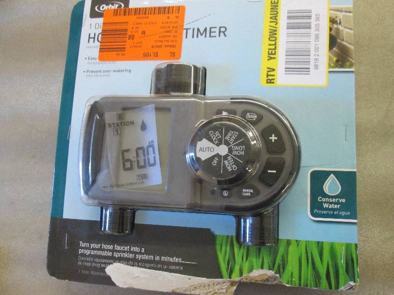 Orbit 2-Outlet Hose Faucet Timer op...