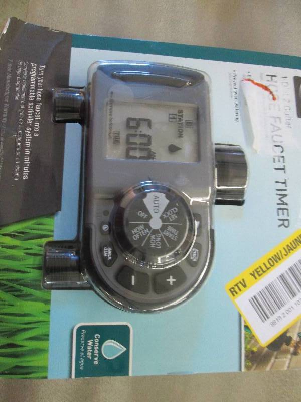 Orbit 2-Outlet Hose Faucet Timer op...