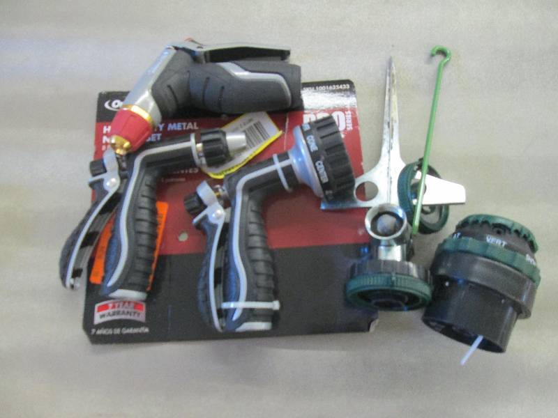 Lot of 3 Nozzle Guns plus...