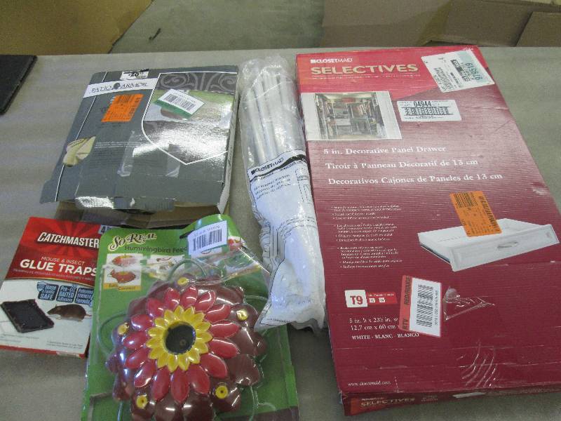 Misc Lot Glue Mouse Traps, Closet ...