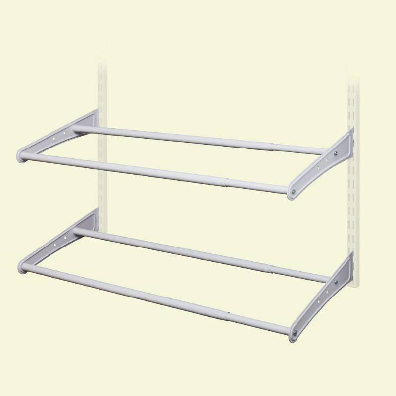 Lot of 2 ClosetMaid ShelfTrack 24 -...