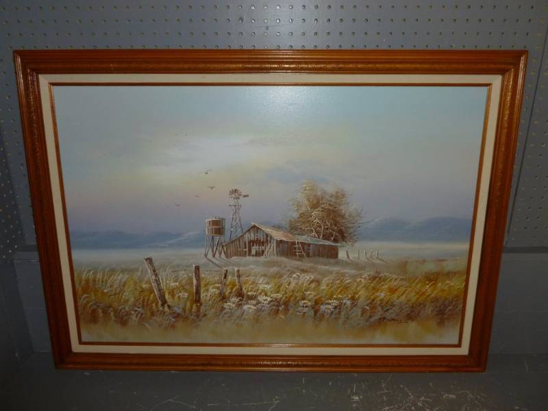 Original Oil On Canvas