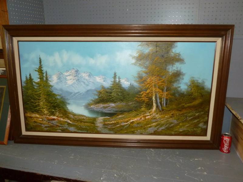 Original Oil On Canvas