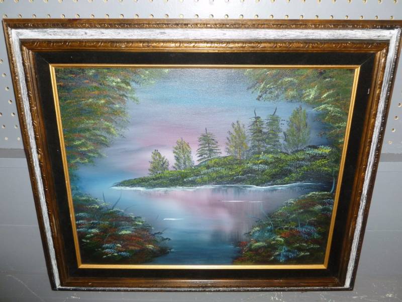 Original Oil On Canvas
