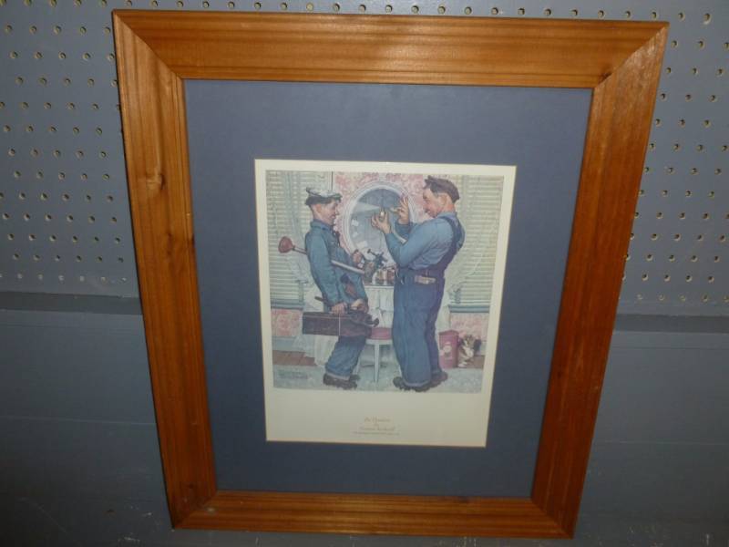 Norman Rockwell Print