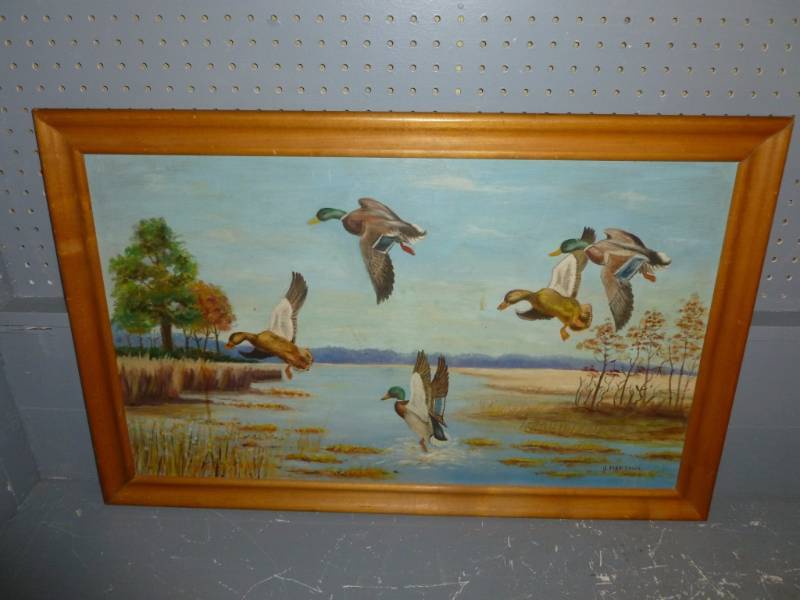 Original Oil On Panel