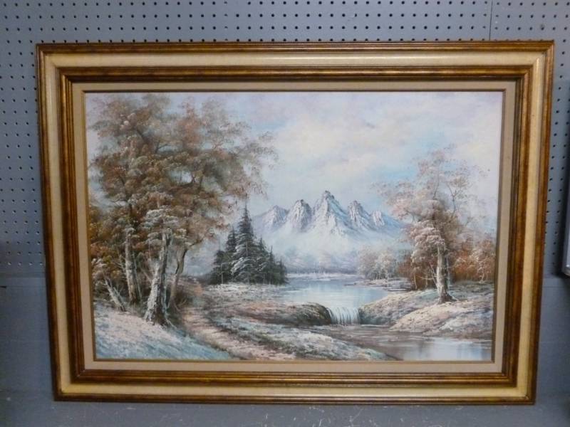 Original Oil On Canvas
