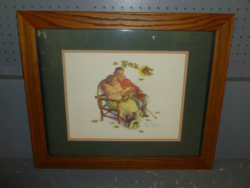 Norman Rockwell Print