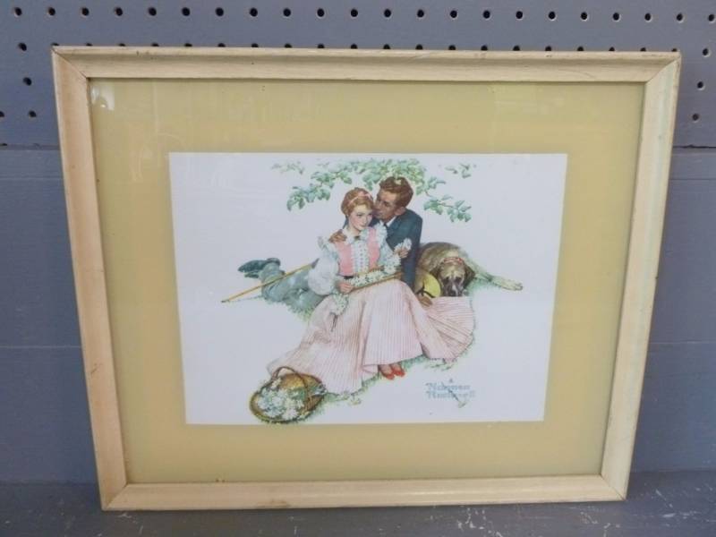 Norman Rockwell Print