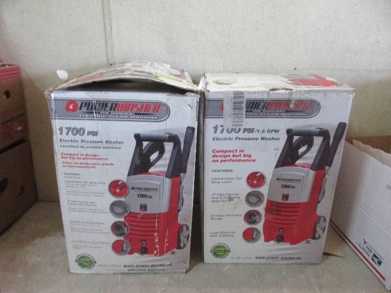 1700 PSI PRESSURE WASHERS