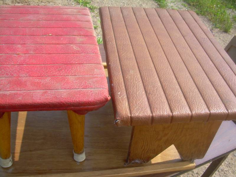 2  FOOT STOOLS