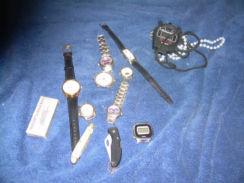 WATCHES AND KNIVES