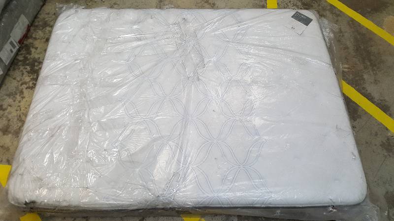 lot 1266 image: Sealy Posturepedic Anniversary Cushion Firm Mattress Only (Box Spring Not Included) - Queen Size