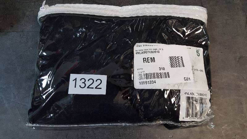 lot 1322 image: alcove Solid Color Reversible 2-Pc. Sham Set - True Black &amp Sun Dried Tomato - Standard Size