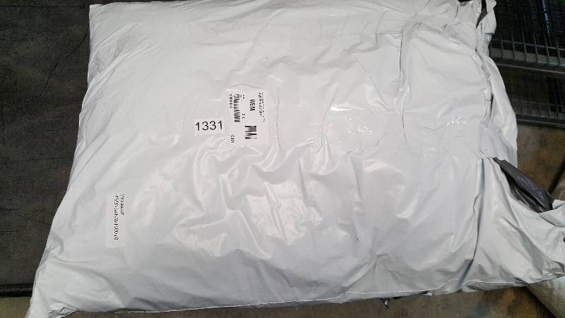 lot 1331 image: Quilted Down Pillows 2-Pack - White