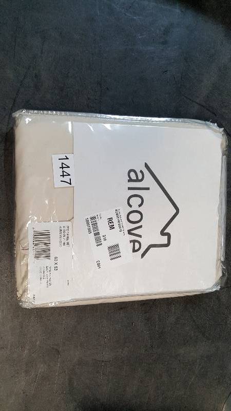 lot 1447 image: alcove 80W x 63L Insulated Foamback 5-Pc. Window Set - Ivory