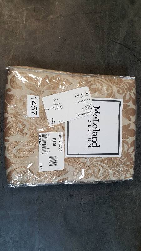 lot 1457 image: McLeland Design Sutton 52 x 63 Blackout Panel - Tan