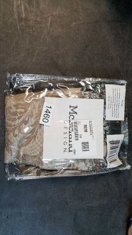 lot 1460 image: McLeland Design Madeline 27 x 43 Valance - Ivory