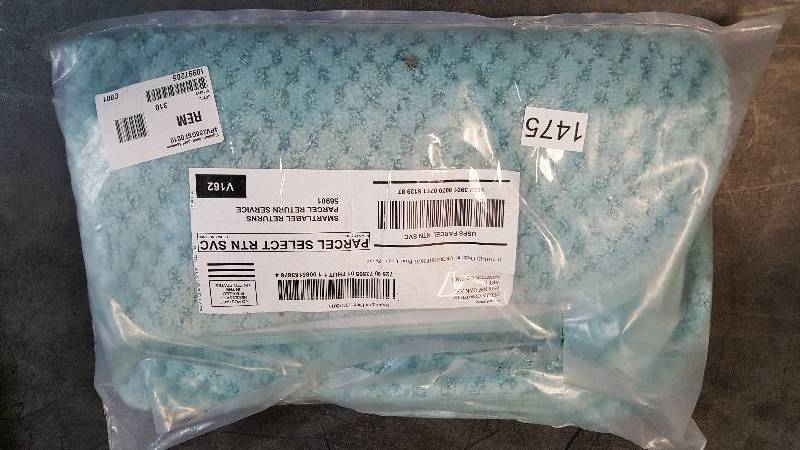 lot 1475 image: Signature 3pc Bath Rug Set - Seafoam