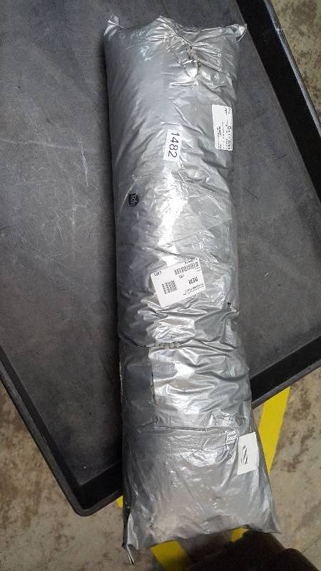 lot 1482 image: Portsmouth Home 2 x 5 High Pile Shag Rug - Gray