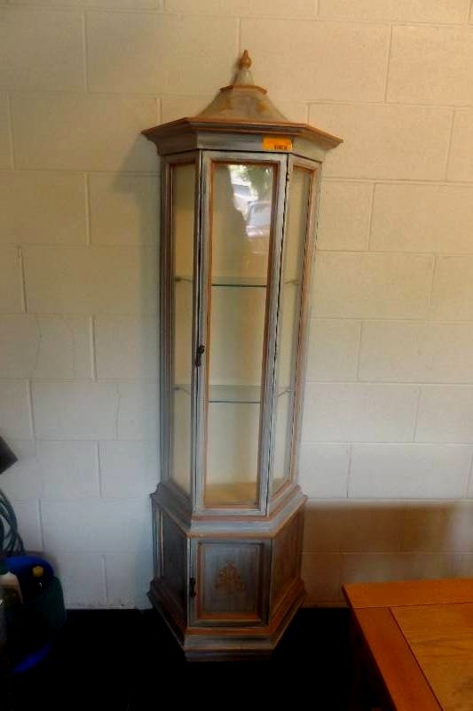 Tall Curio Shelf