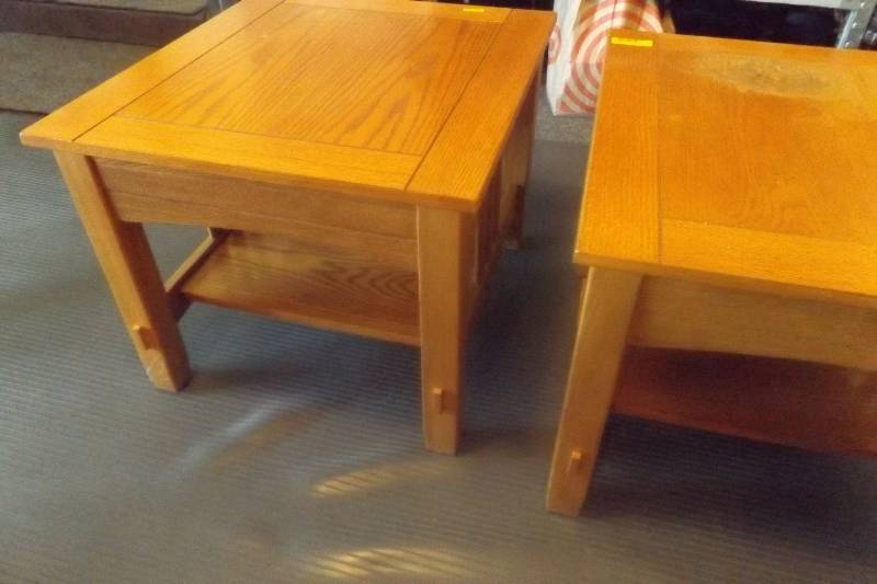 Wood End Tables
