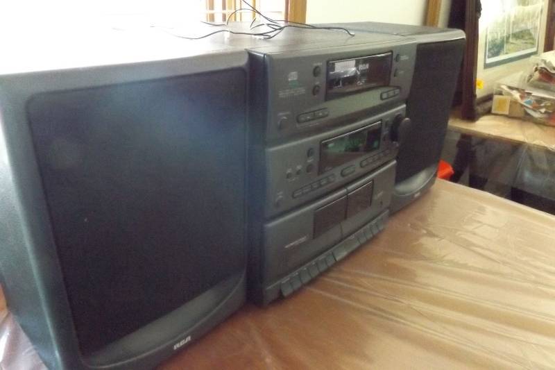 RCA Radio, Disc Player, Tape Player