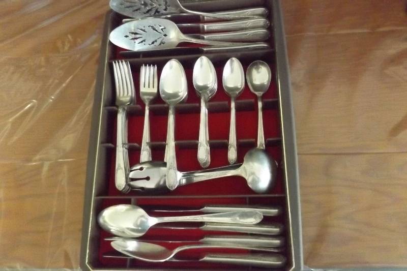 Vintage Silverware Set